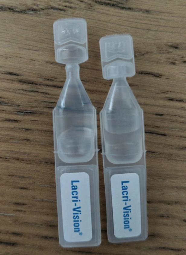 左:未拆封, 右:拆封后封口
